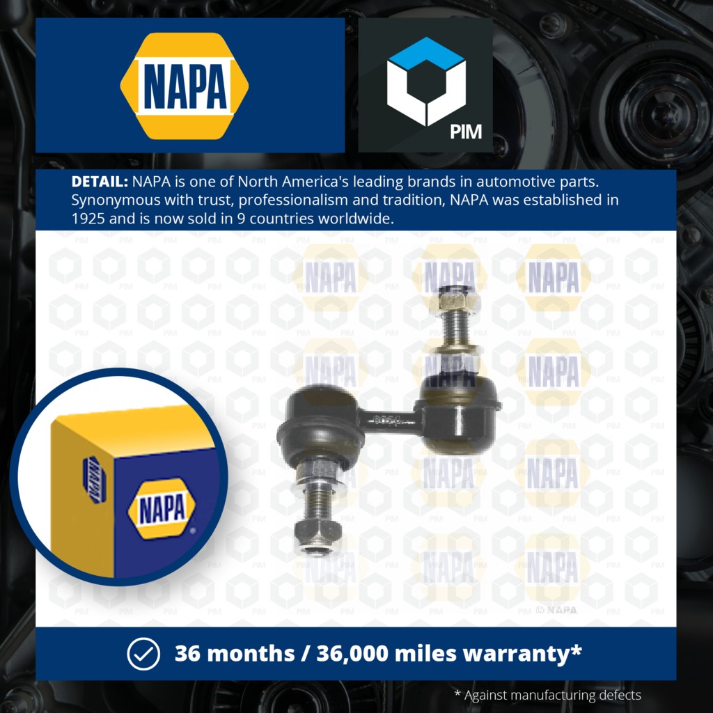 NAPA Anti Roll Bar Link Front Left NST4371 [PM1884553]
