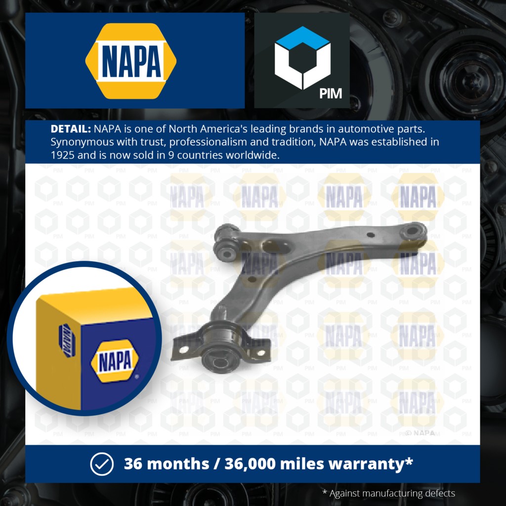 NAPA Wishbone / Suspension Arm Front Right NST2543 [PM1884535]