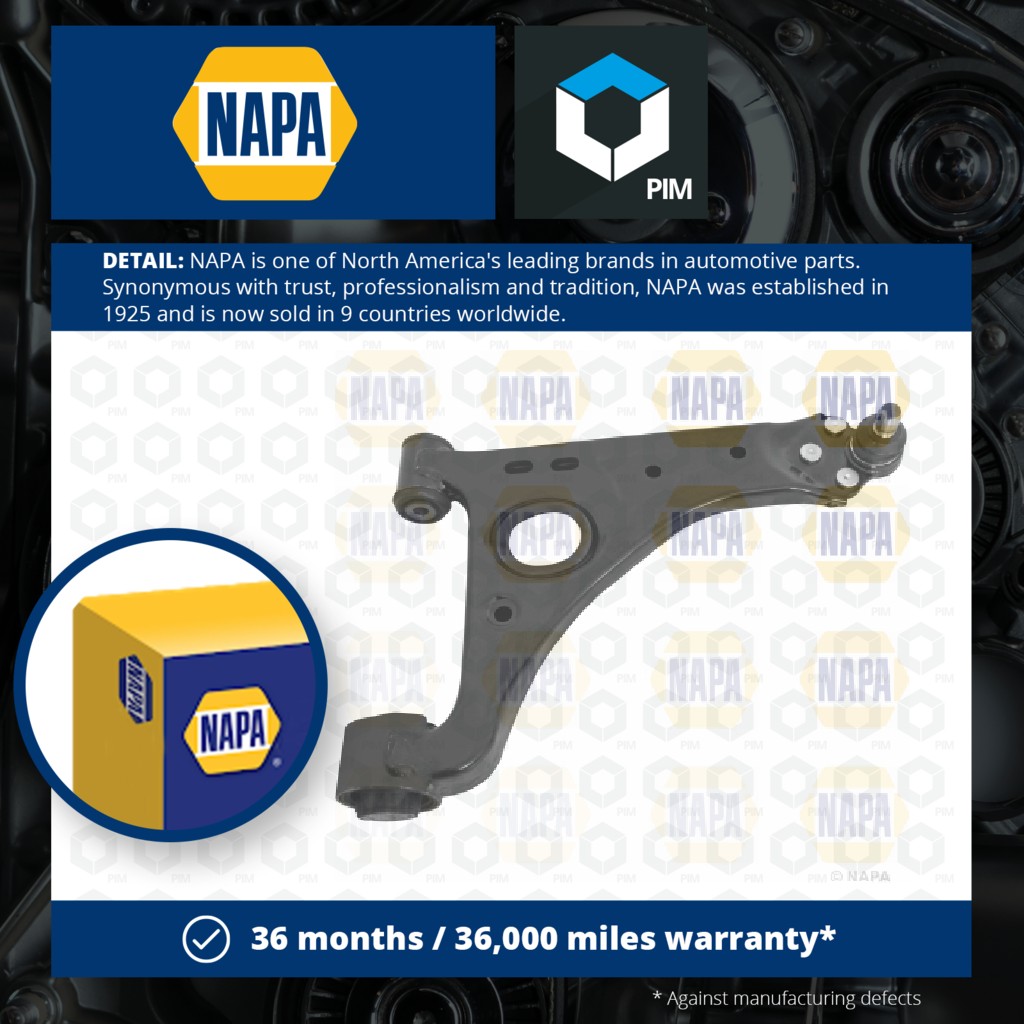 NAPA Wishbone / Suspension Arm Front Right NST2539 [PM1884531]