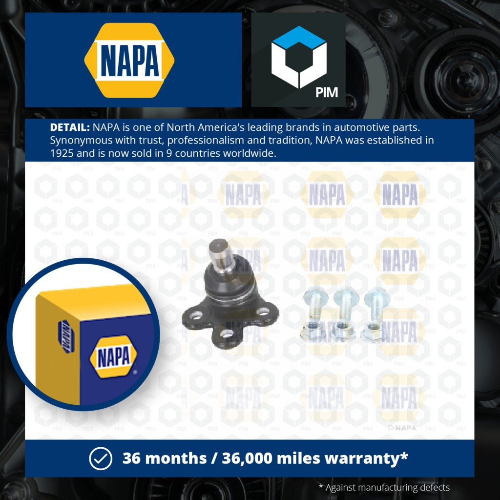 NAPA Ball Joint Front NST0211 [PM1884521]