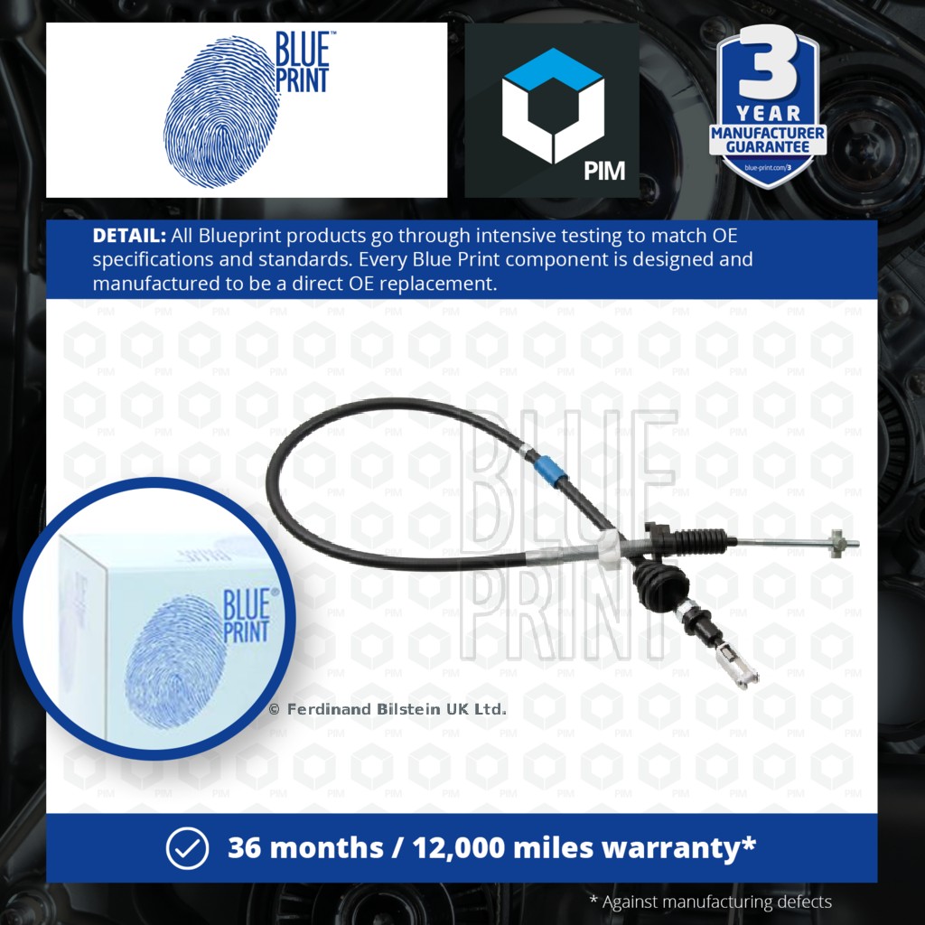 Blue Print Clutch Cable ADBP380000 [PM1881251]