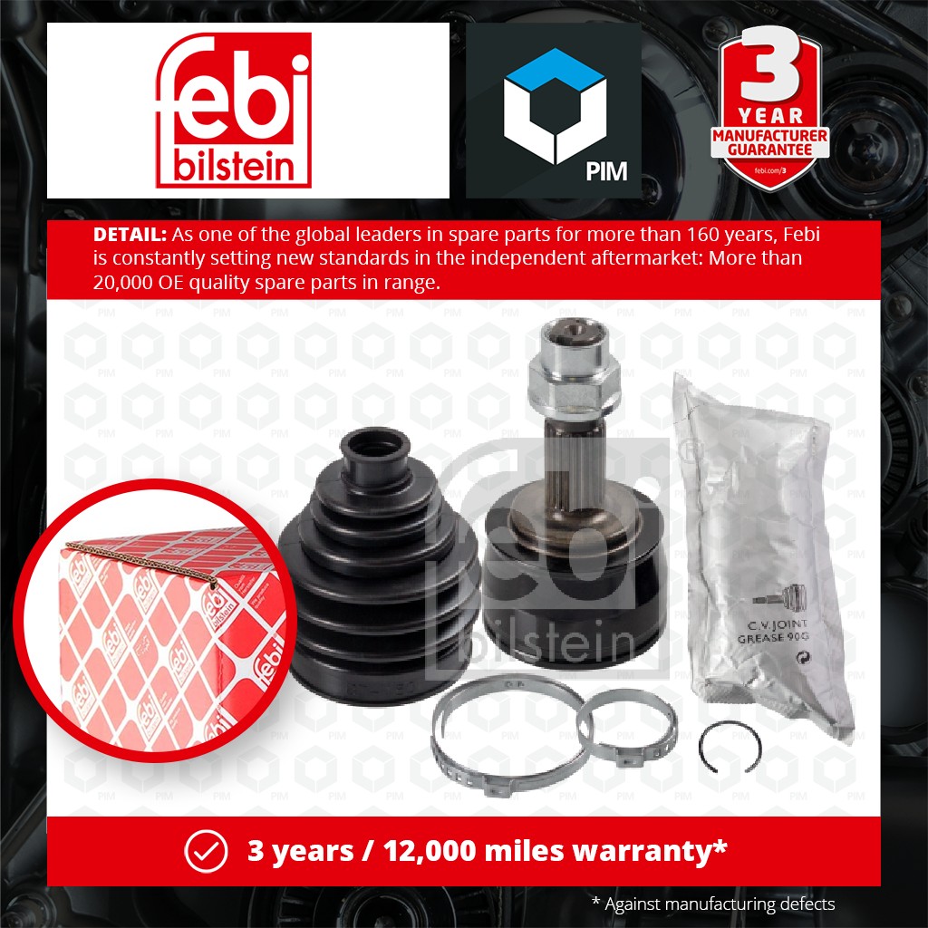 Febi CV Joint Front Outer 174025 [PM1879878]