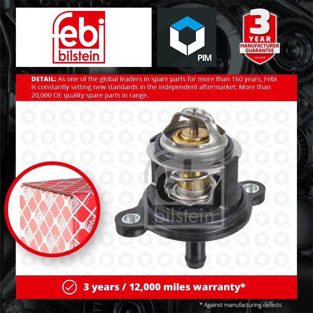 Febi Coolant Thermostat 173939 [PM1879865]