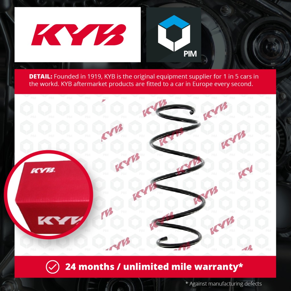 KYB Coil Spring Front RA1258 [PM1878825]