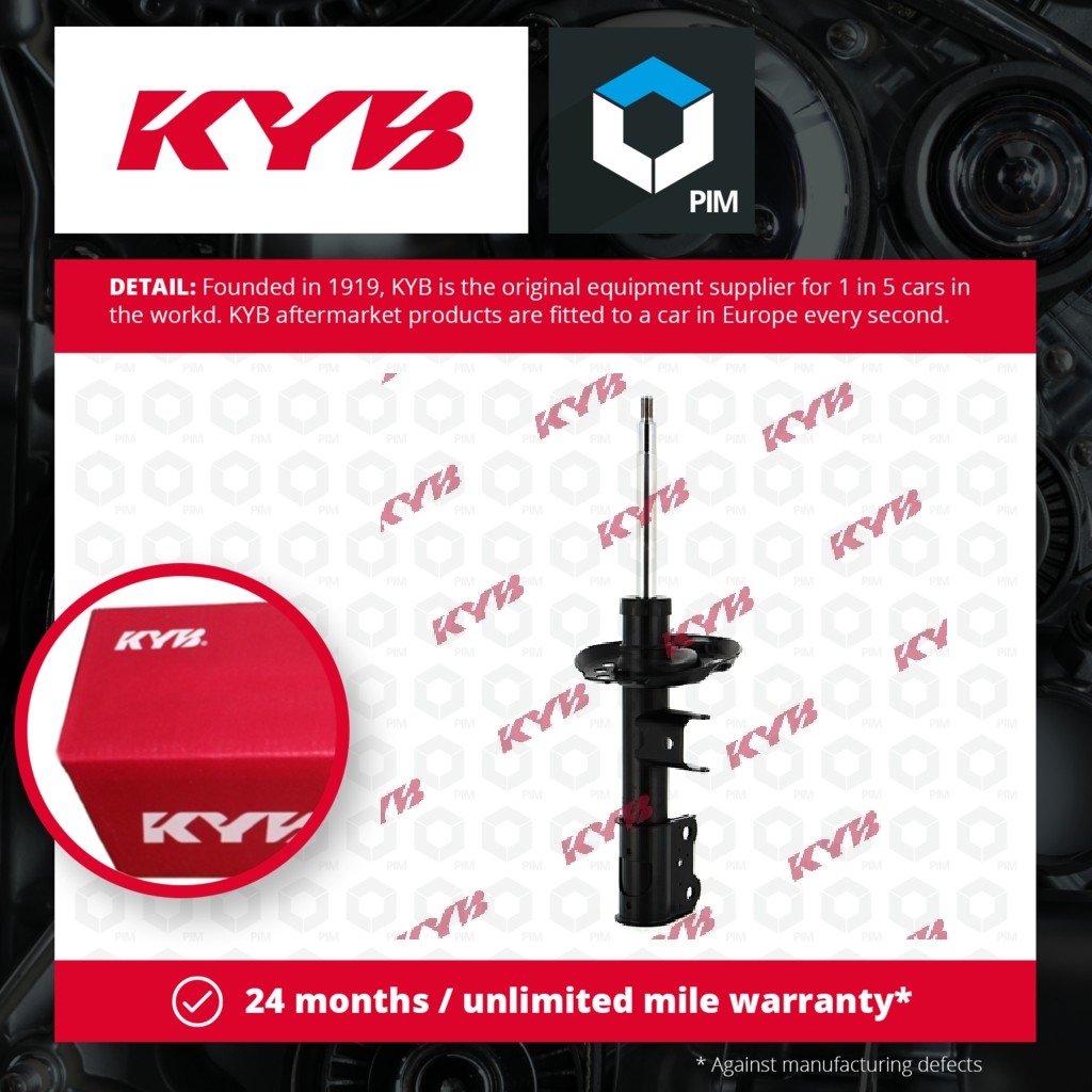 KYB Shock Absorber (Single Handed) Front Left 3348063 [PM1878790]