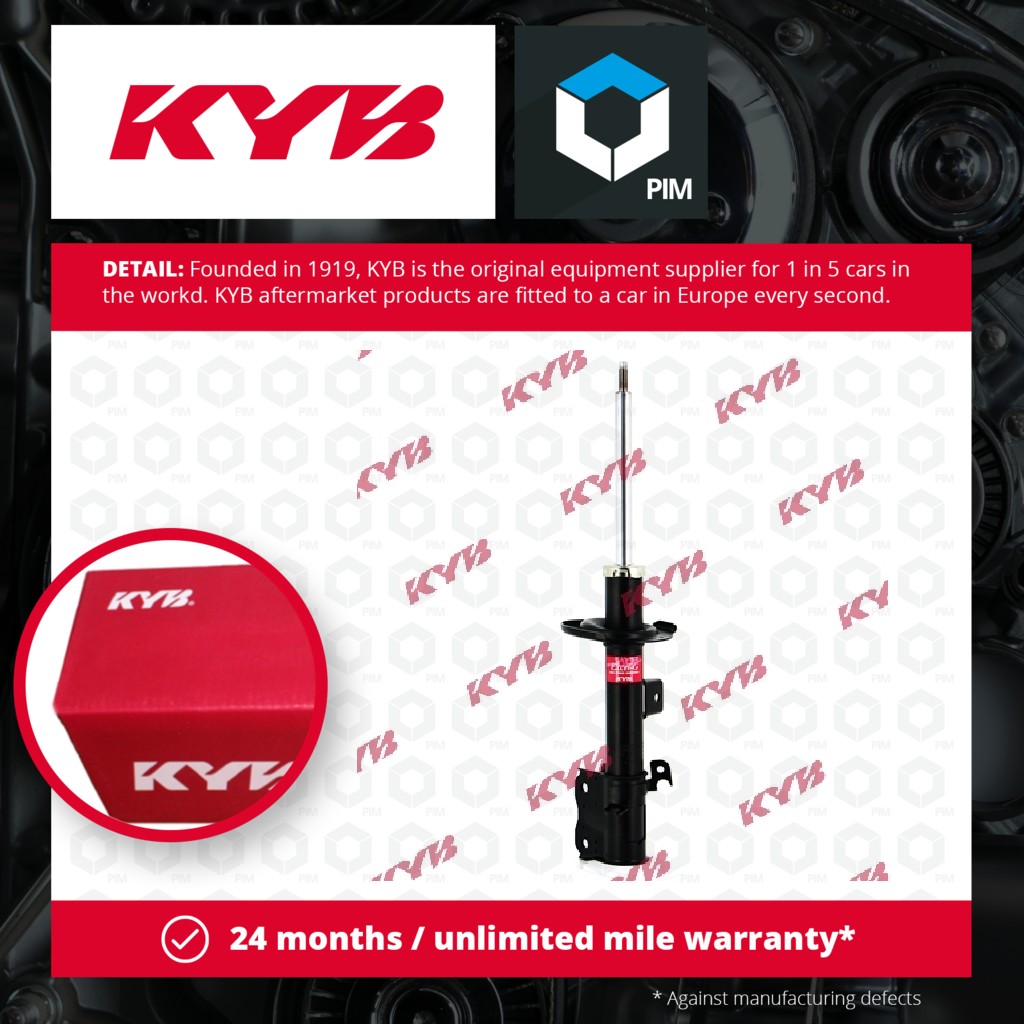 KYB Shock Absorber (Single Handed) Front Left 3338044 [PM1878786]