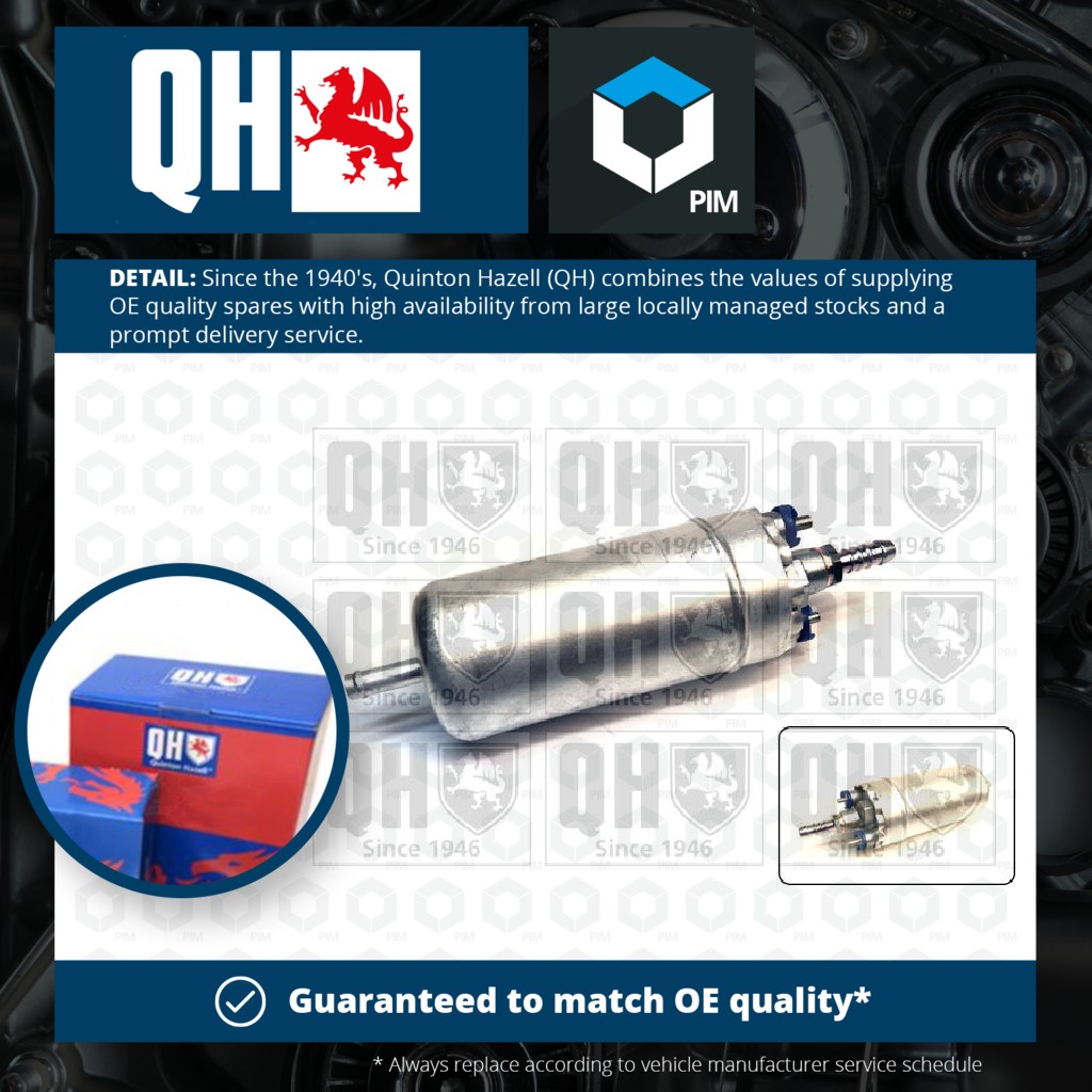 Quinton Hazell Fuel Pump QFP1080 [PM1878568]