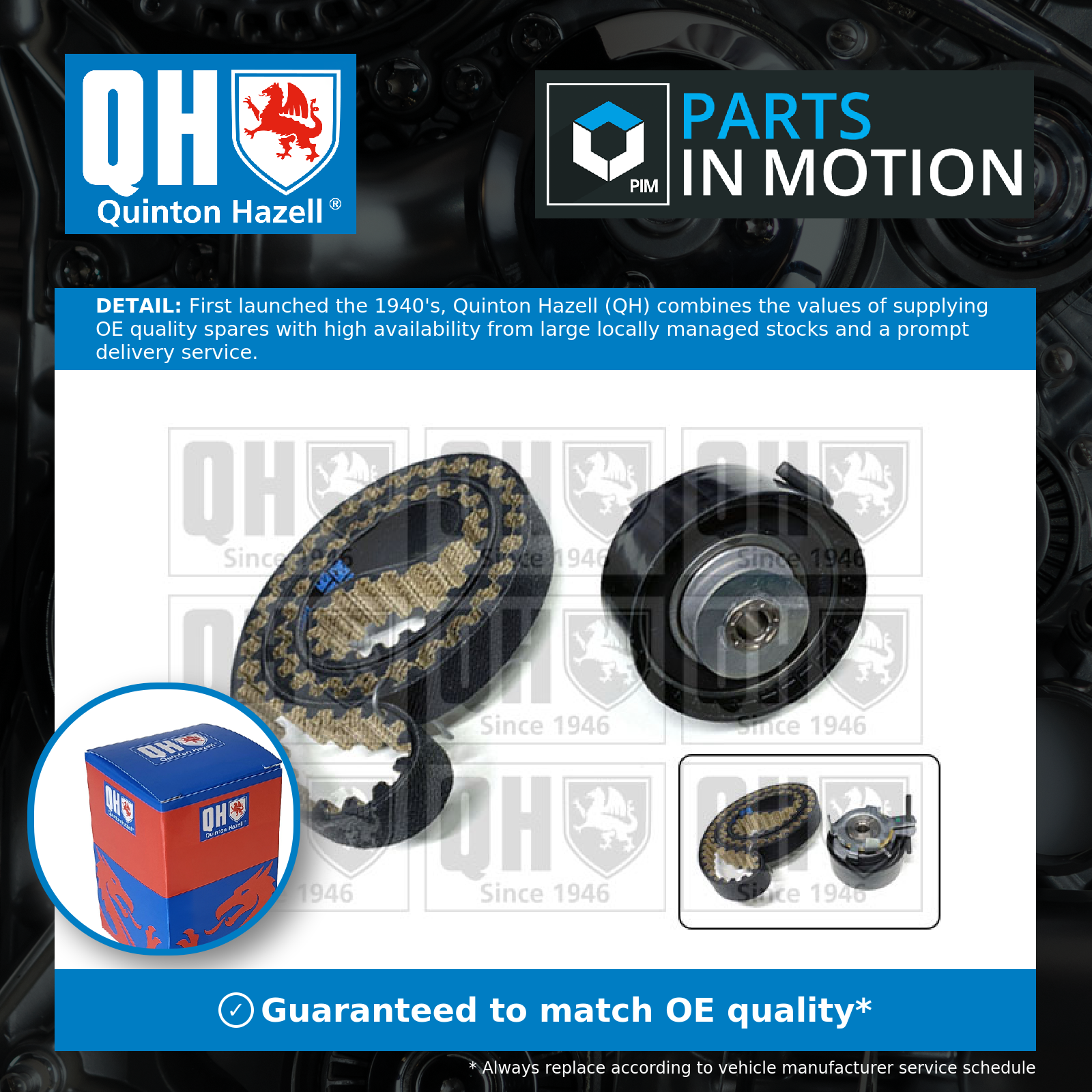 Quinton Hazell Timing Belt Kit QBK930 [PM1878378]
