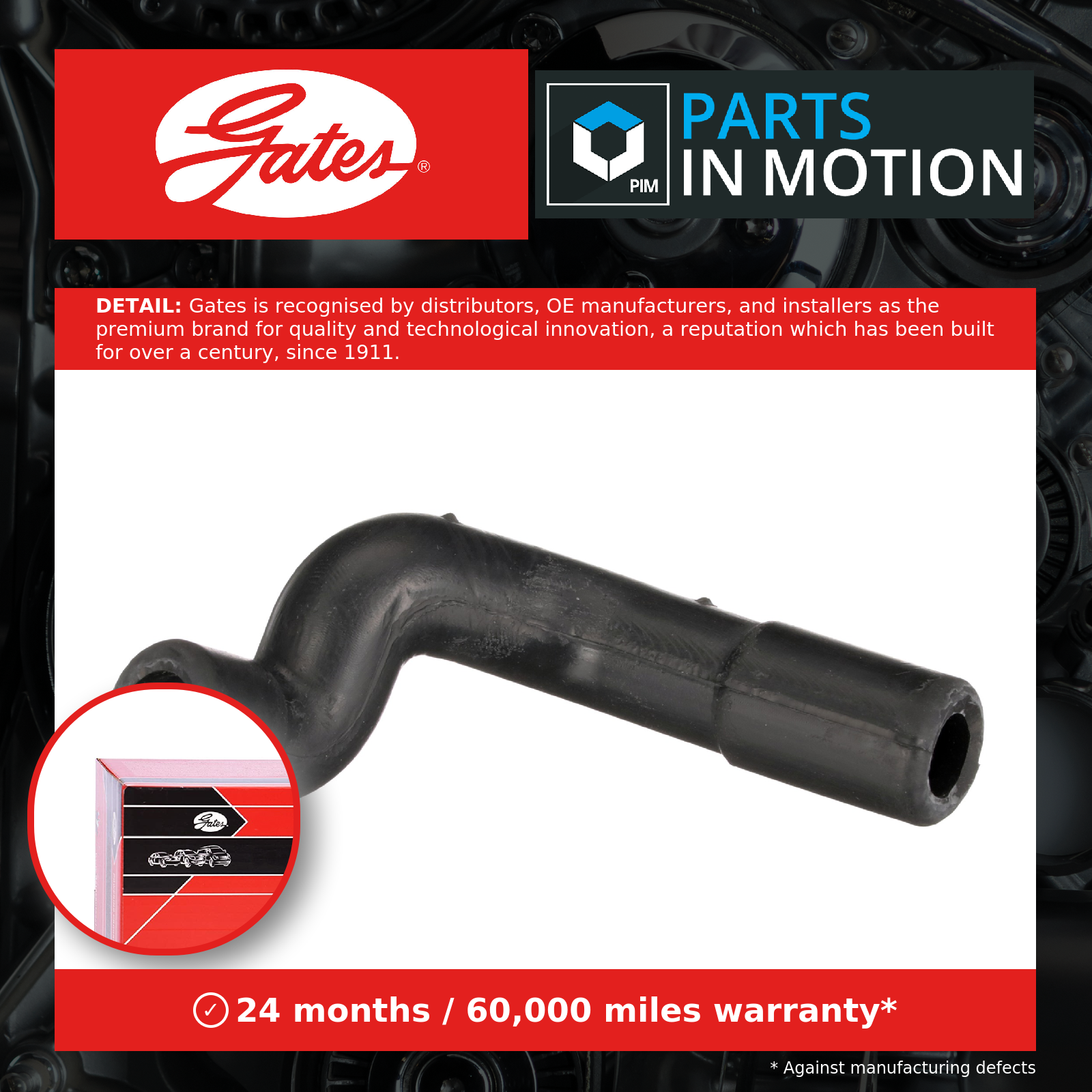 Fits GATES EMH534 CRANKCASE BLEEDING - Image 7