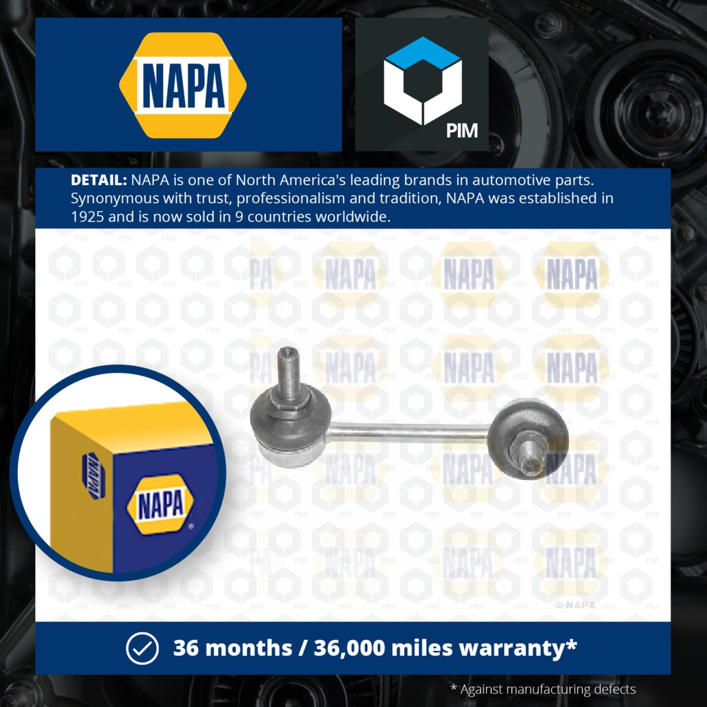 NAPA Anti Roll Bar Link Front Right NST4353 [PM1875460]