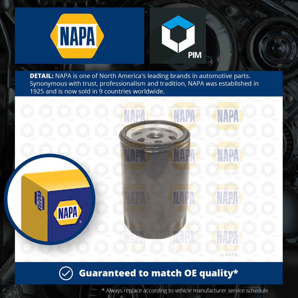 NAPA Oil Filter NFO3225 [PM1875162]