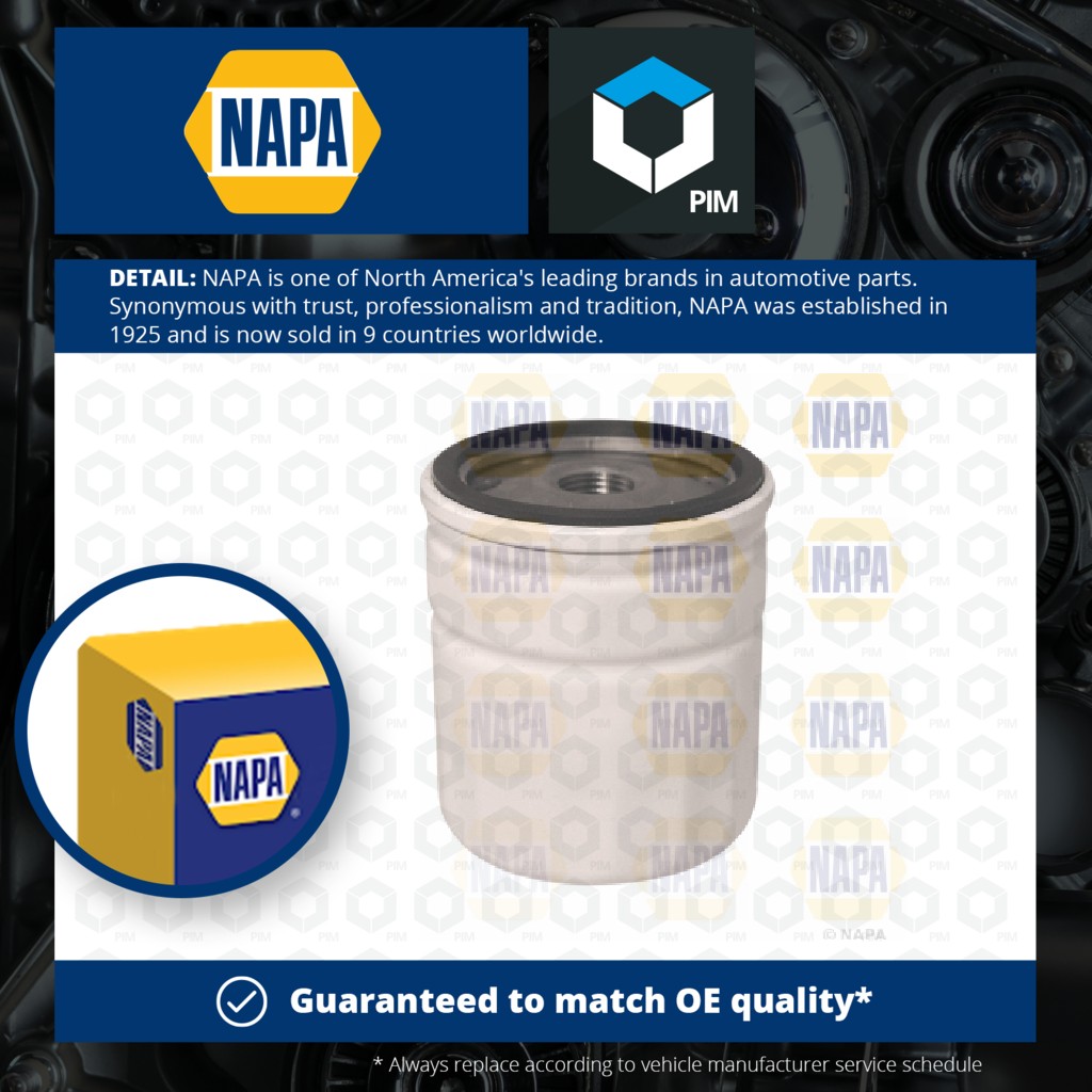 NAPA Oil Filter NFO3098 [PM1875038]