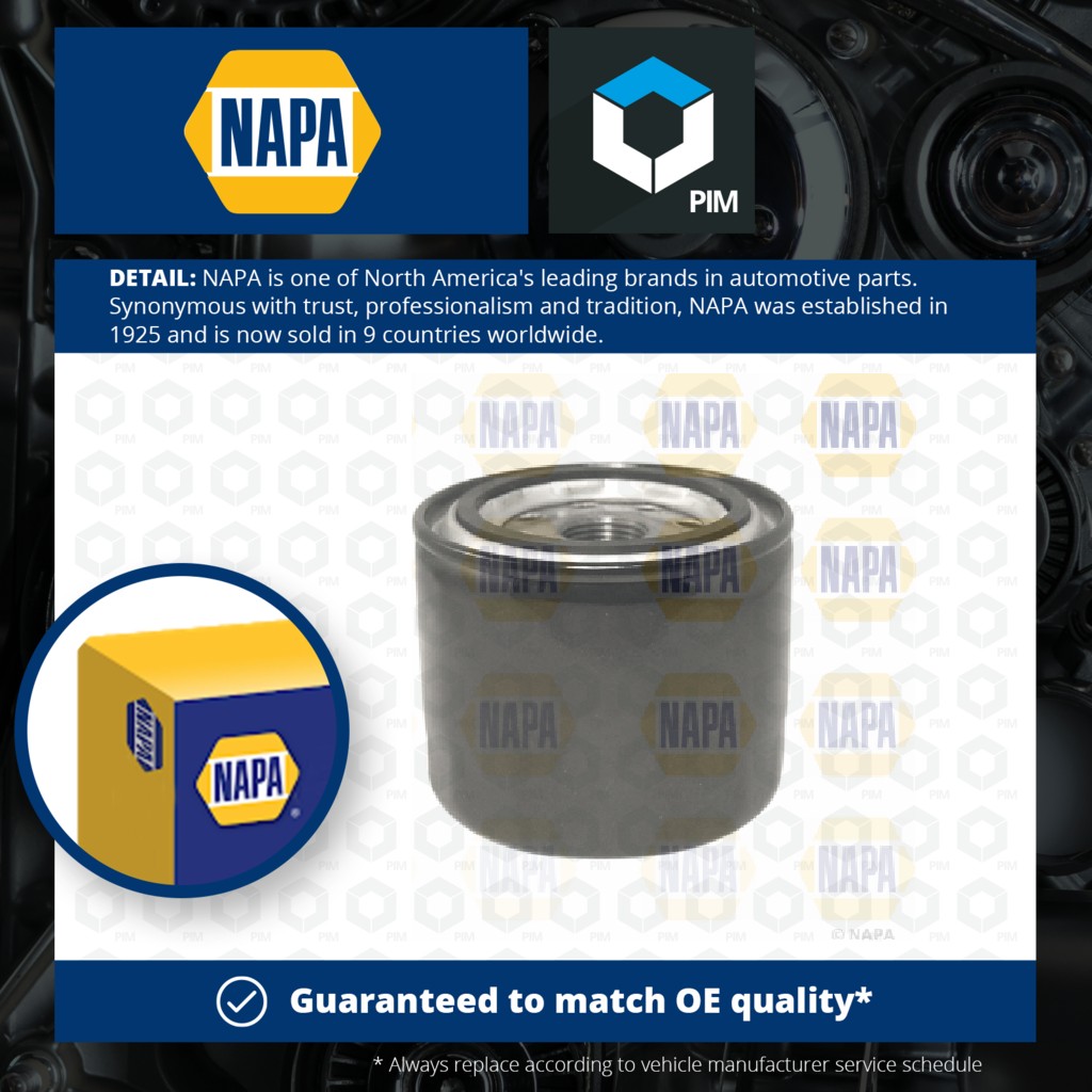 2x NAPA Oil Filter NFO3030 [PM1874970]