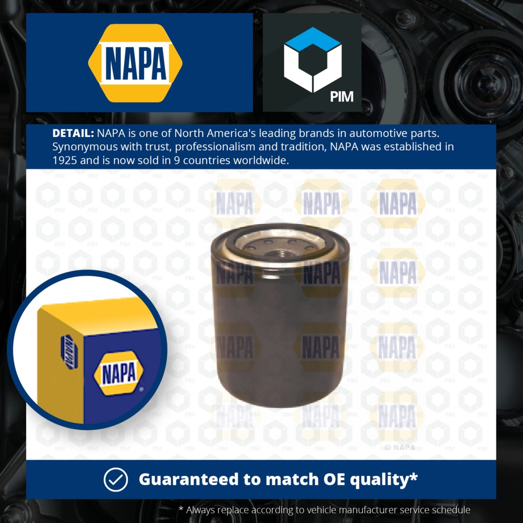 NAPA Oil Filter NFO3018 [PM1874958]