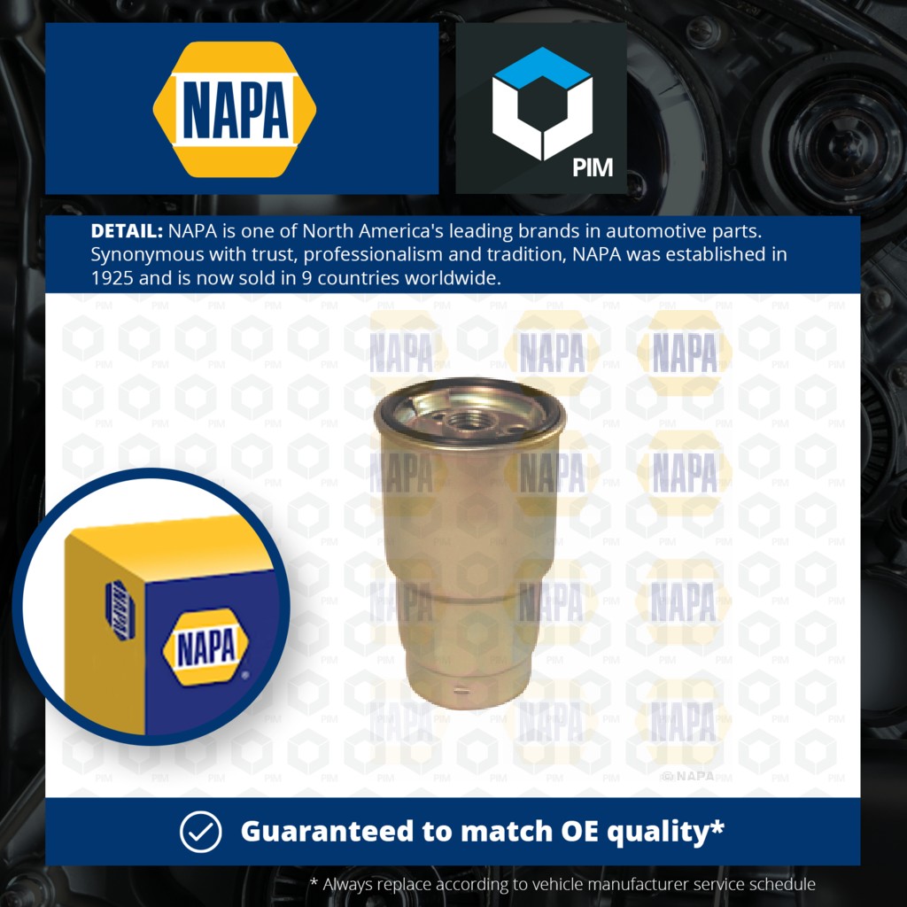 NAPA Fuel Filter NFF2024 [PM1874652]