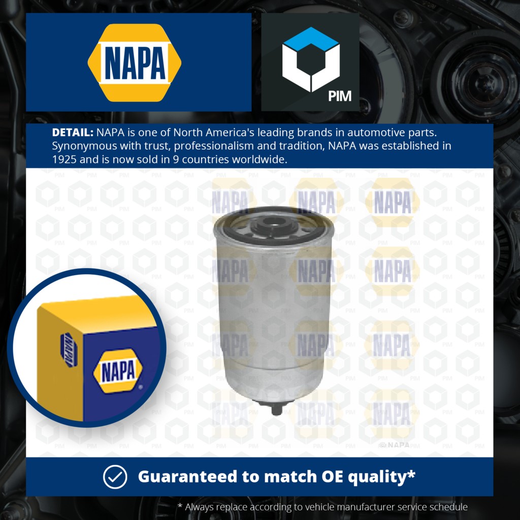 NAPA Fuel Filter NFF2006 [PM1874634]
