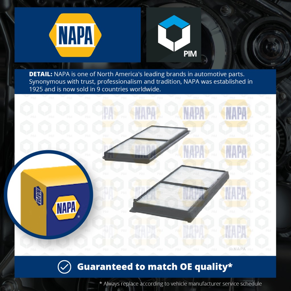 NAPA Pollen / Cabin Filter NFC4155 [PM1874447]