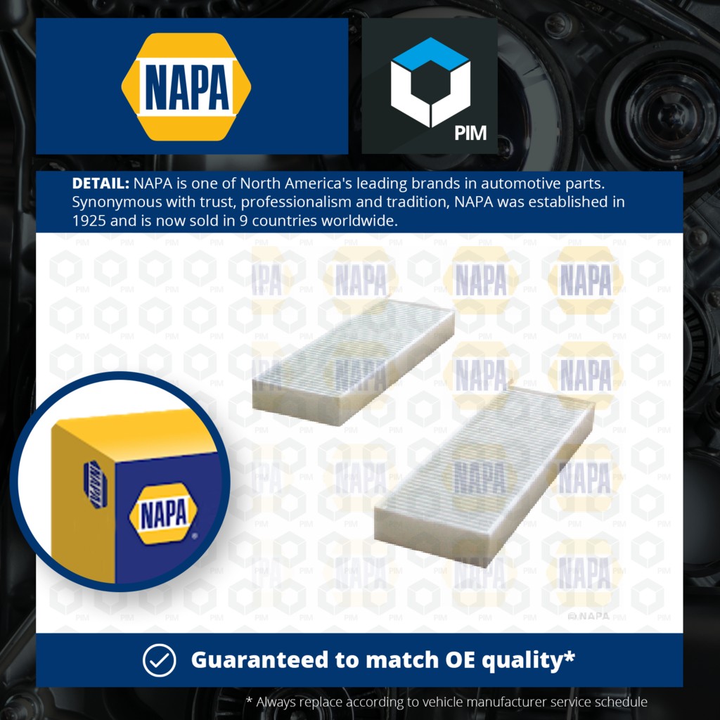 NAPA Pollen / Cabin Filter NFC4128 [PM1874420]