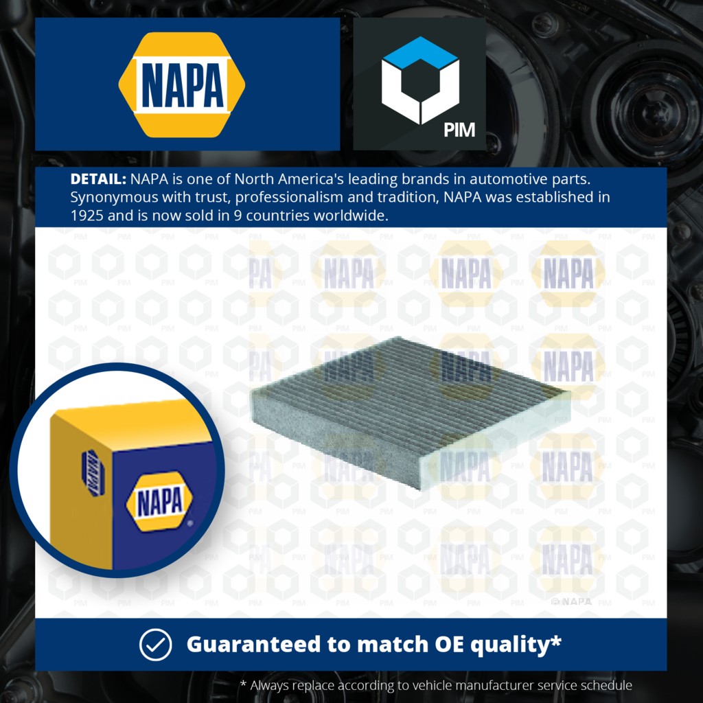 NAPA Pollen / Cabin Filter NFC4117 [PM1874409]