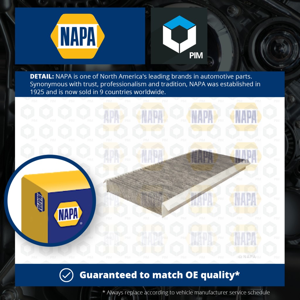 NAPA Pollen / Cabin Filter NFC4113 [PM1874405]