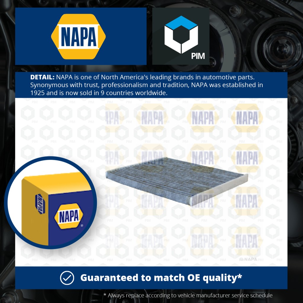 NAPA Pollen / Cabin Filter NFC4107 [PM1874399]