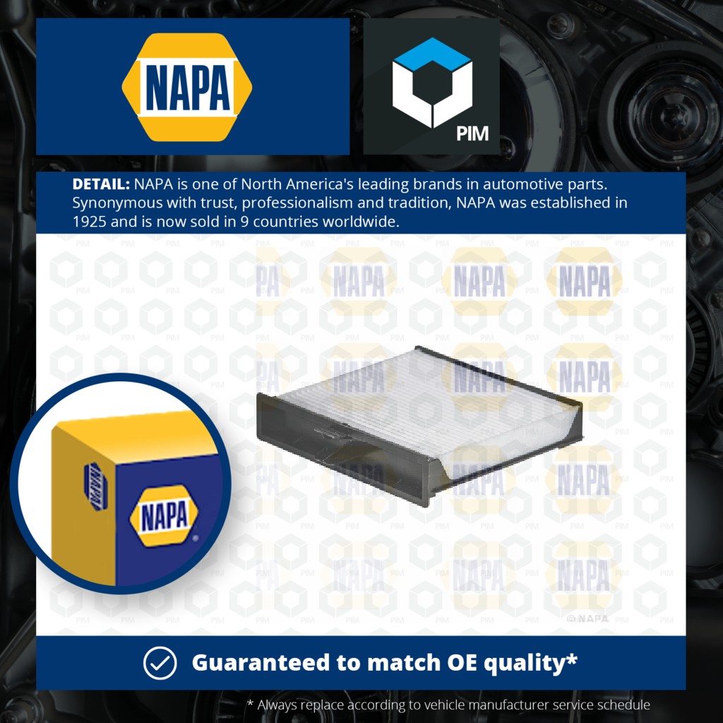 NAPA Pollen / Cabin Filter NFC4097 [PM1874389]