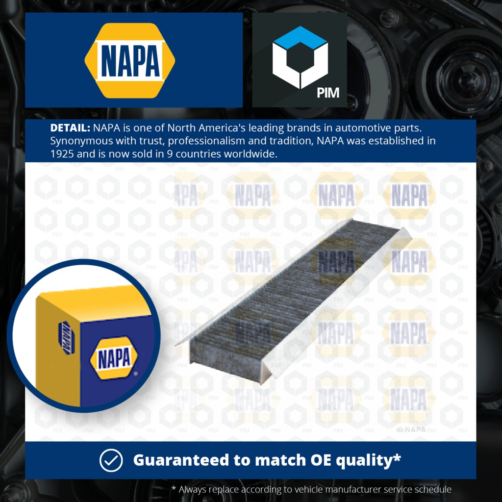 NAPA Pollen / Cabin Filter NFC4084 [PM1874376]