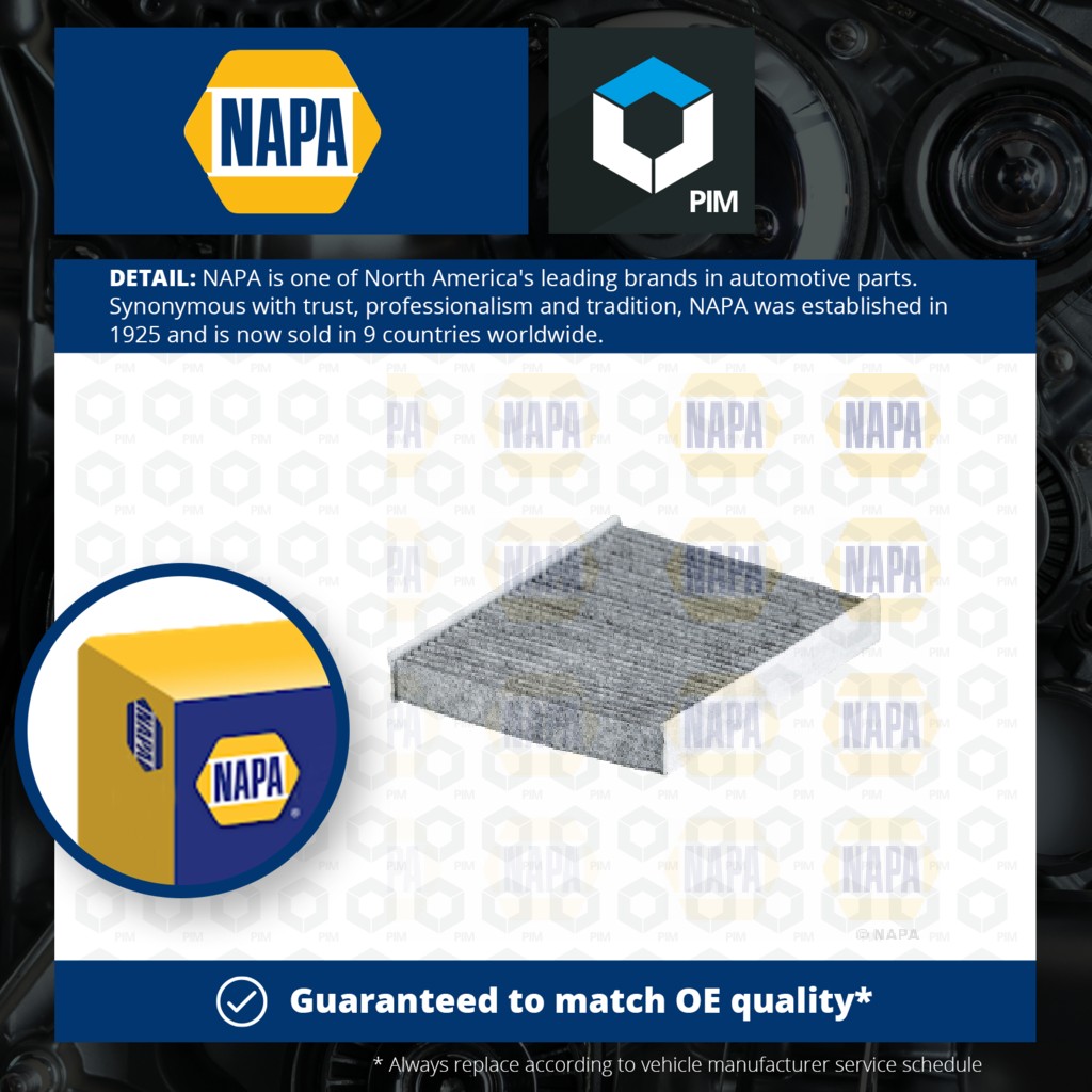 NAPA Pollen / Cabin Filter NFC4050 [PM1874342]
