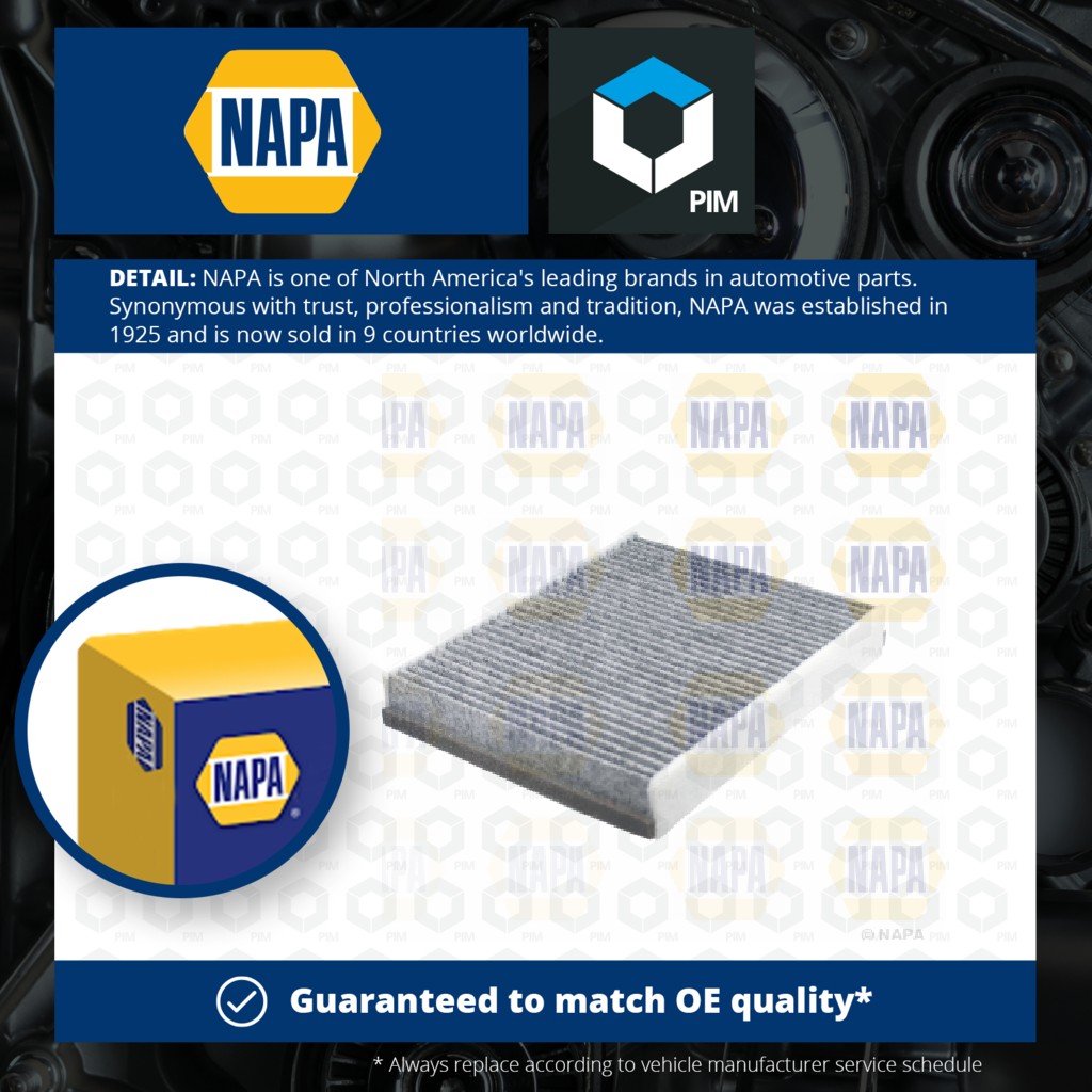 NAPA Pollen / Cabin Filter NFC4029 [PM1874321]