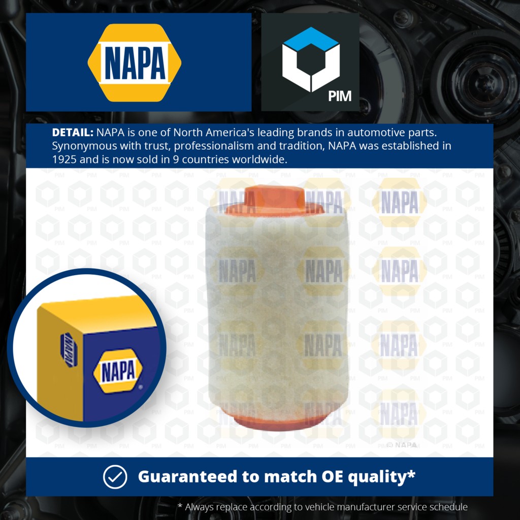 NAPA Air Filter NFA1236 [PM1873778]