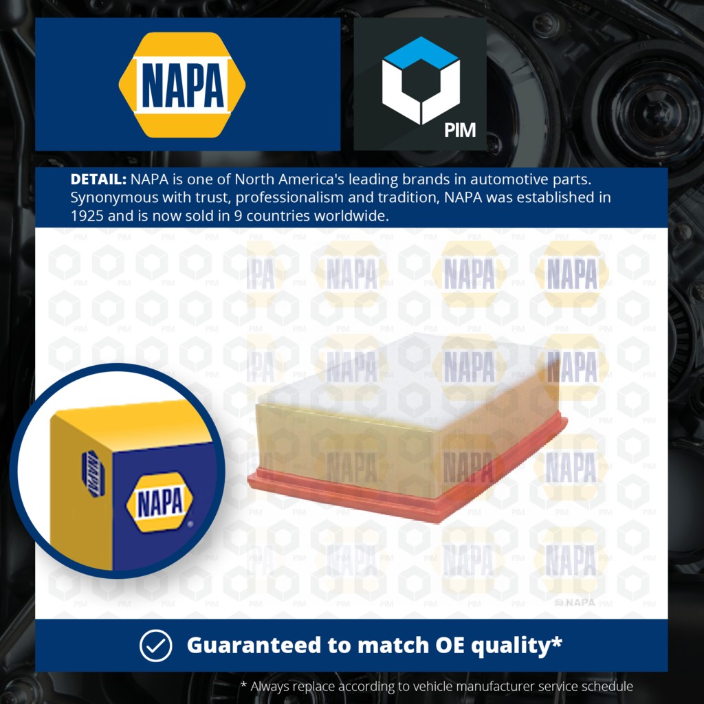 NAPA Air Filter NFA1175 [PM1873717]