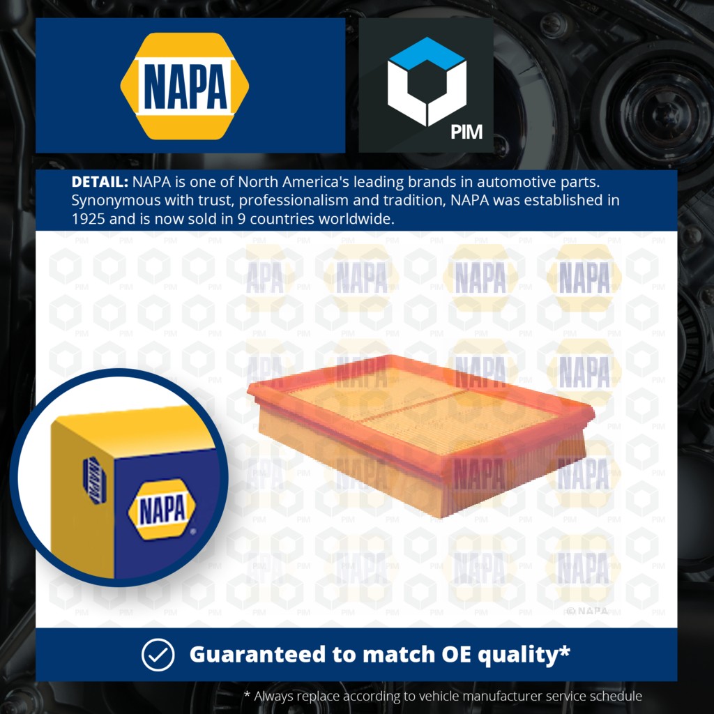 NAPA Air Filter NFA1150 [PM1873692]