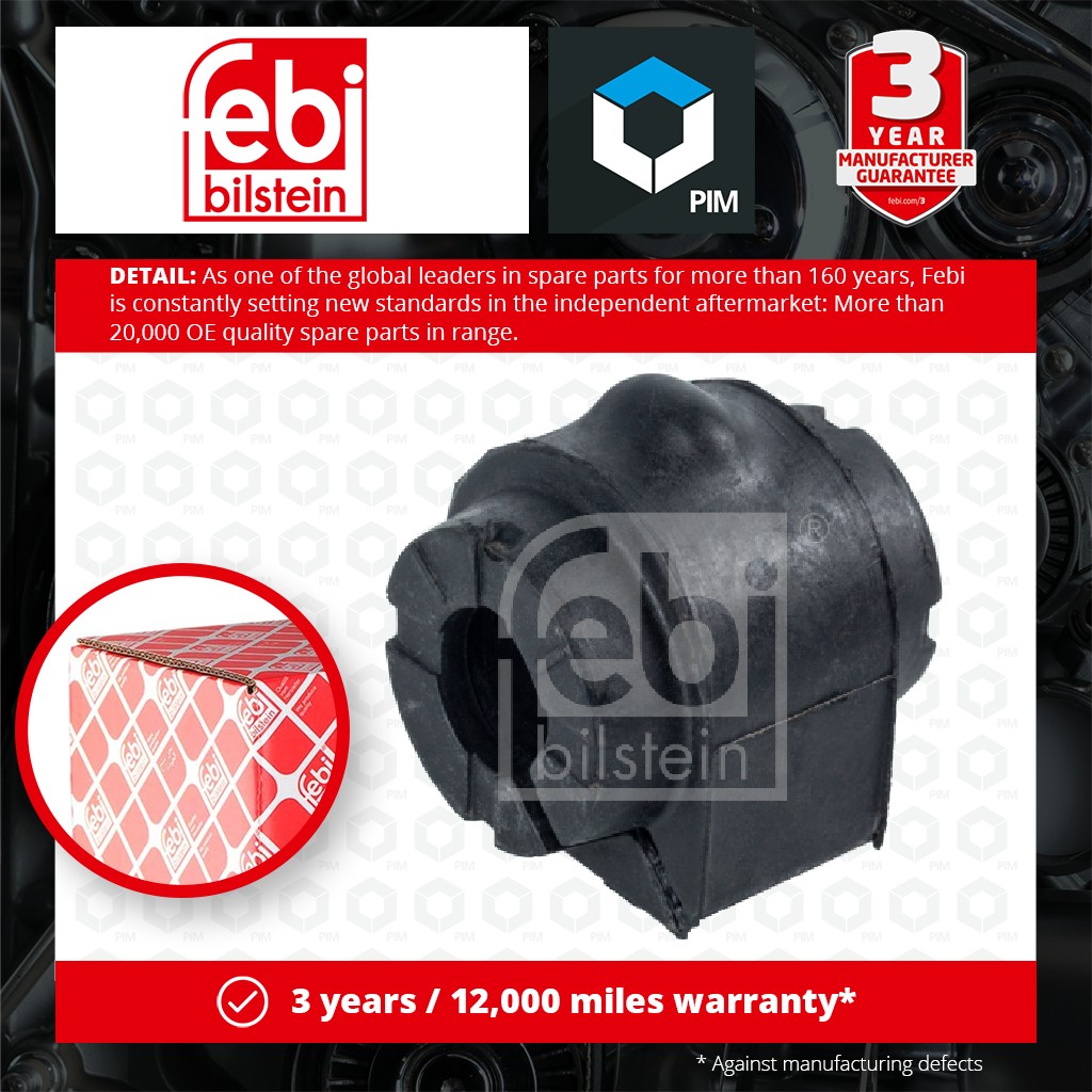 Febi Anti Roll Bar Bush Front Left or Right 172212 [PM1864419]