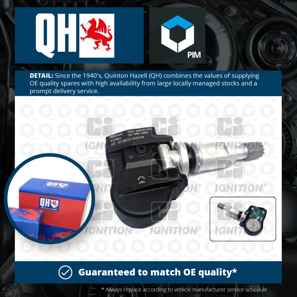 Quinton Hazell Tyre Pressure Sensor XTPS110 [PM1863601]