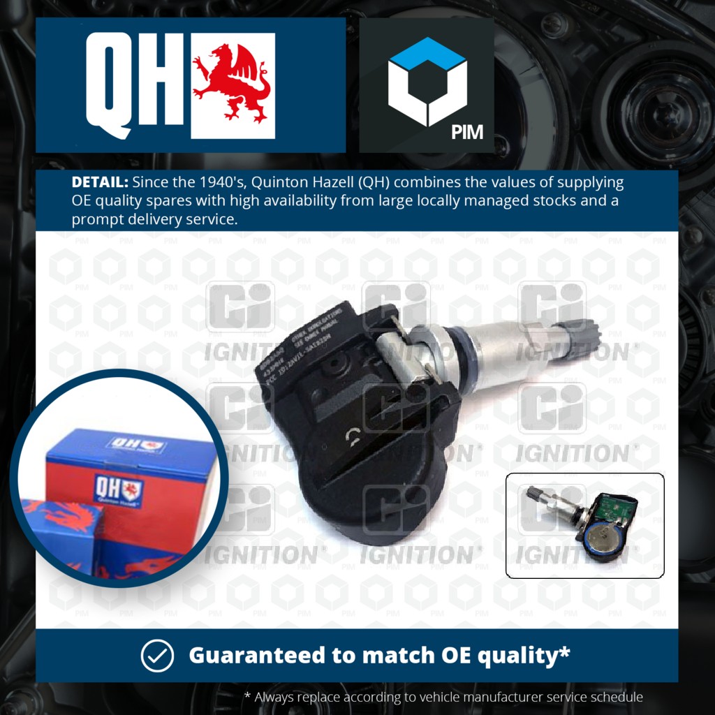 Quinton Hazell Tyre Pressure Sensor XTPS105 [PM1863596]