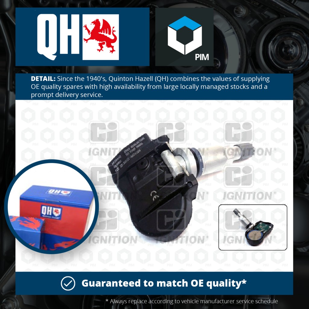 Quinton Hazell Tyre Pressure Sensor XTPS103 [PM1863594]