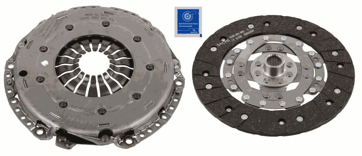 Sachs Clutch Kit 2 piece (Cover+Plate) 3000970131 [PM1862897]
