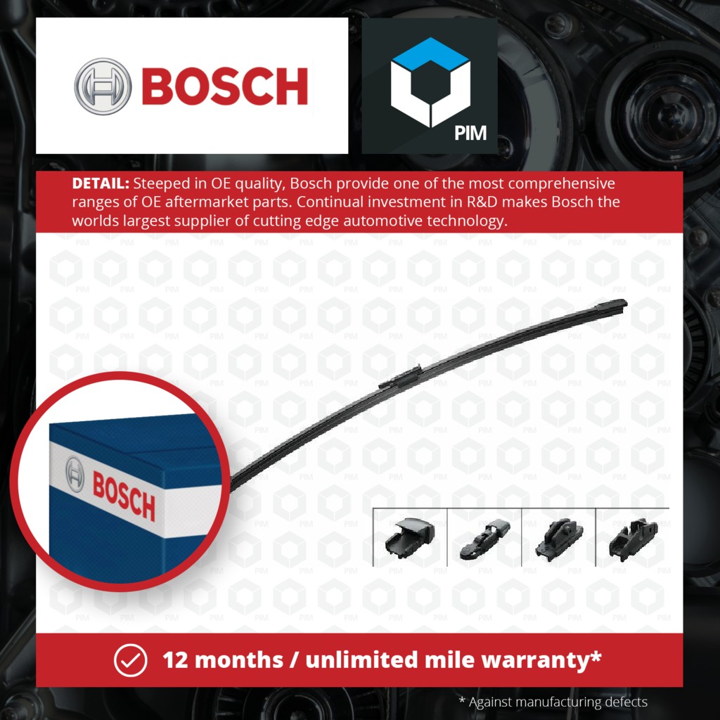 Bosch Rear Wiper Blade 3397016509 [PM1861360]