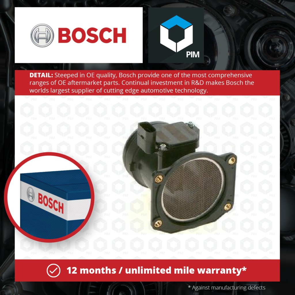 Bosch Air Mass Sensor 0986280704 [PM1859990]