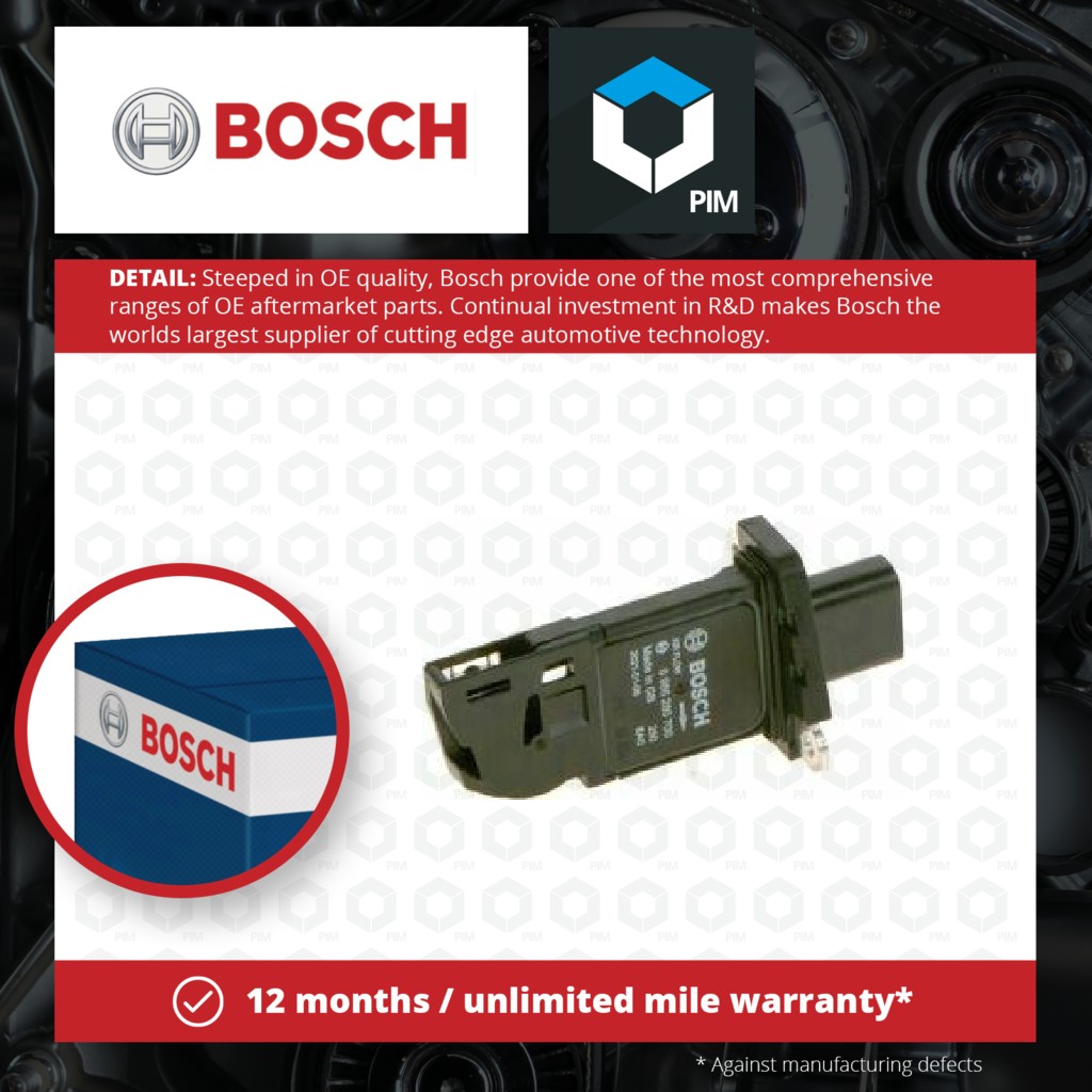 Bosch Air Mass Sensor 0986280700 [PM1859986]