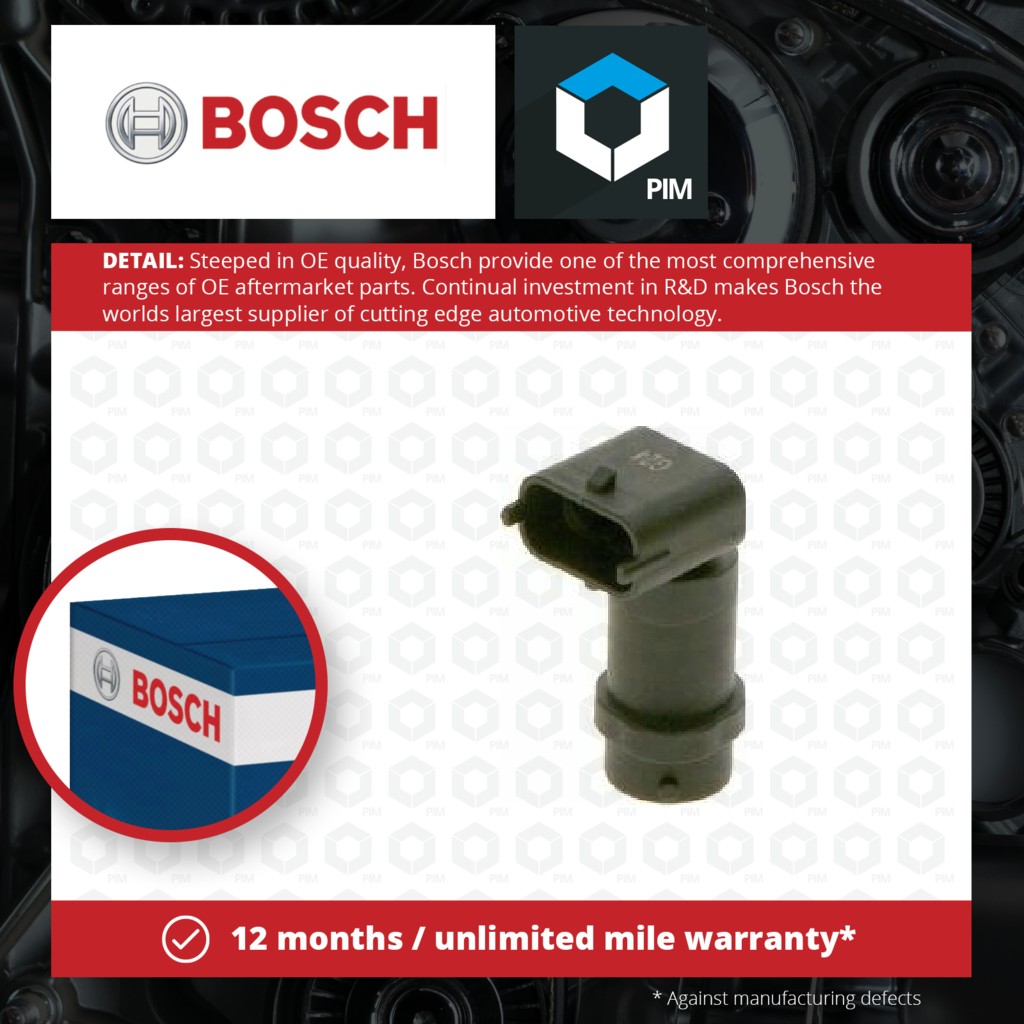 Bosch Camshaft Position Sensor 0986280481 [PM1859984]