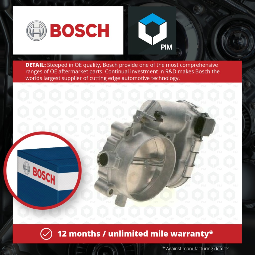 Bosch Throttle Body 0280750514 [PM1859940]