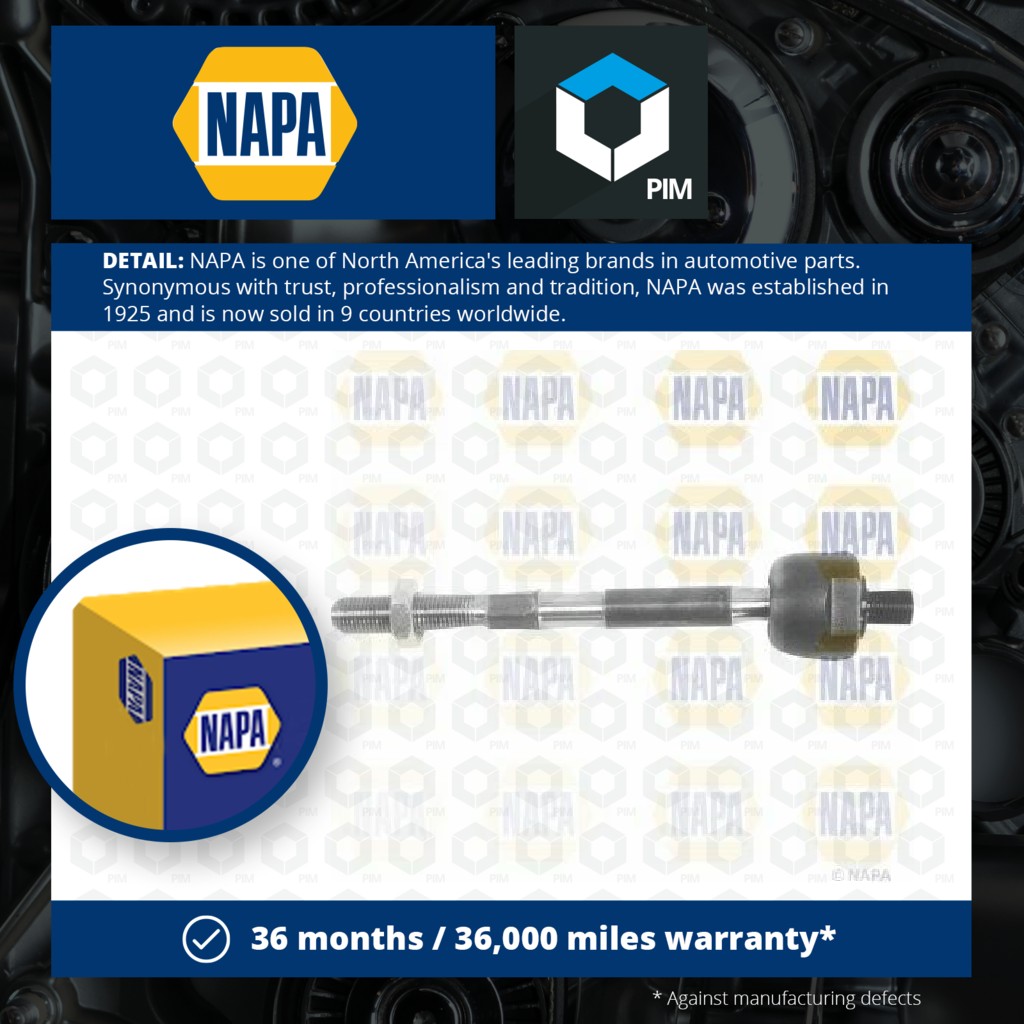 NAPA Inner Rack End Left or Right NST6179 [PM1851184]