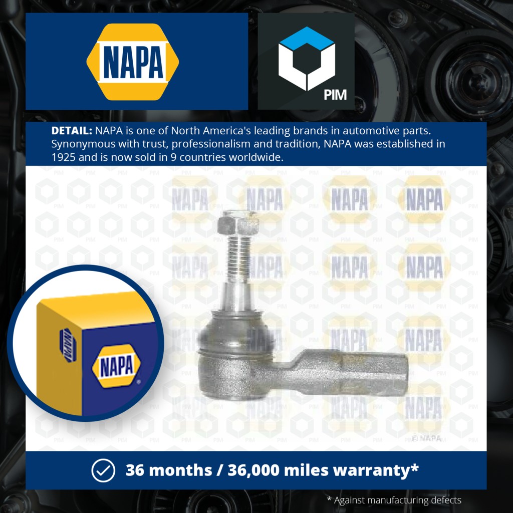 NAPA Tie / Track Rod End NST6051 [PM1851077]