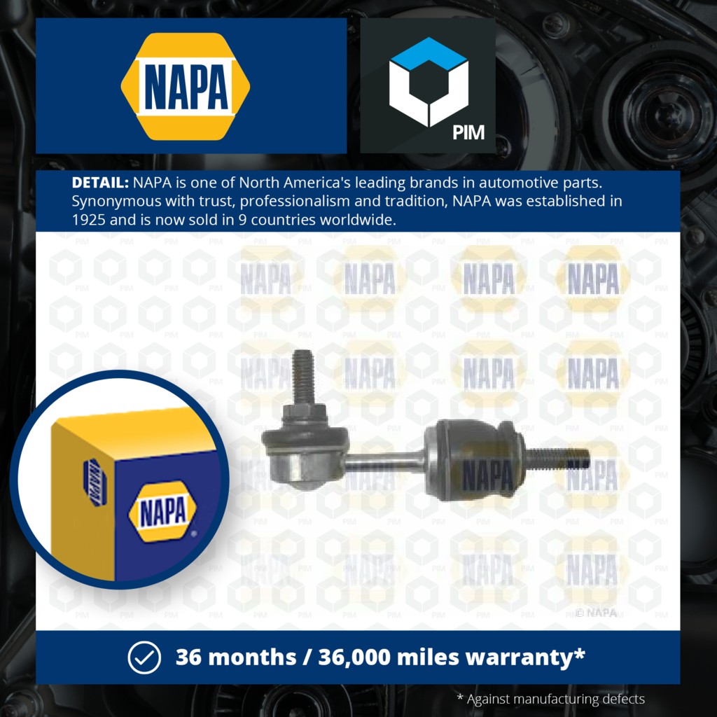 NAPA Anti Roll Bar Link Front NST4253 [PM1850938]