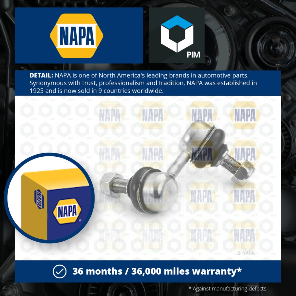 NAPA Anti Roll Bar Link Front Right NST4181 [PM1850866]