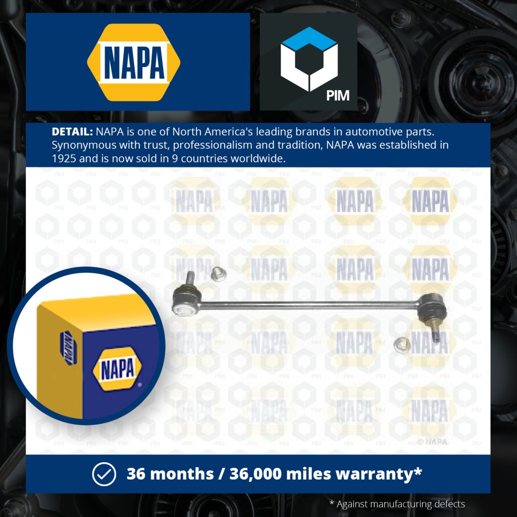 NAPA Anti Roll Bar Link Front NST4081 [PM1850780]