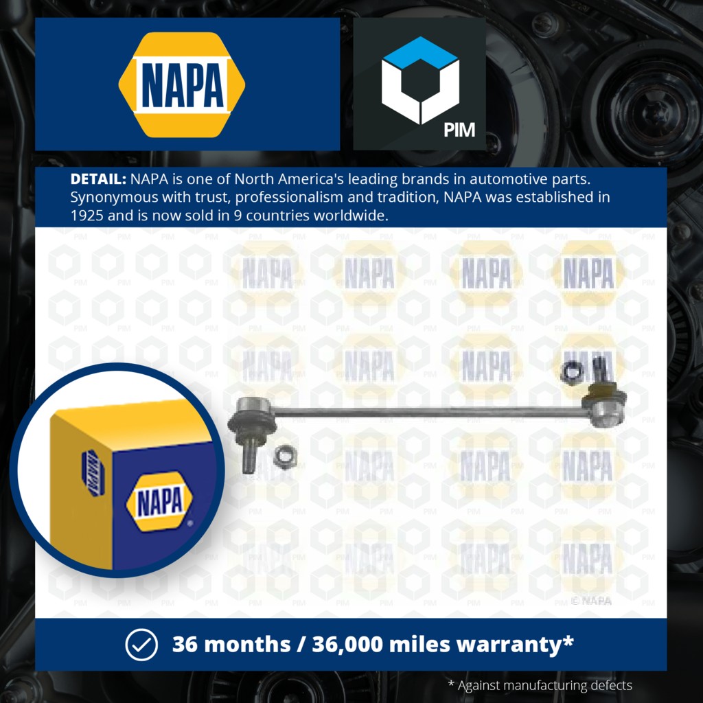 NAPA Anti Roll Bar Link Front NST4060 [PM1850759]