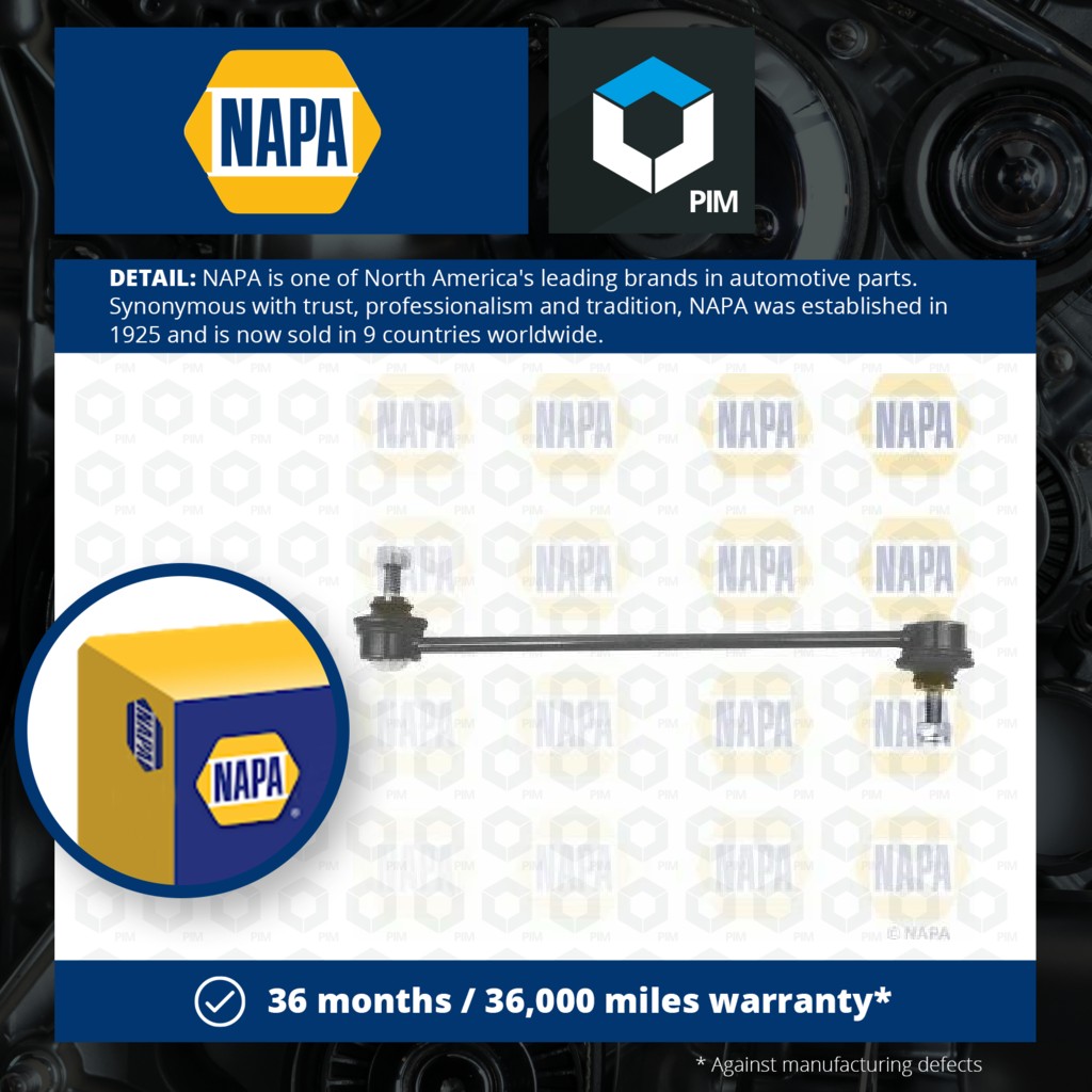 NAPA Anti Roll Bar Link Front NST4001 [PM1850707]