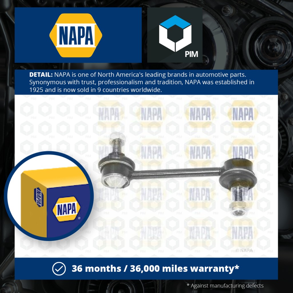 NAPA Anti Roll Bar Link Front NST4000 [PM1850706]